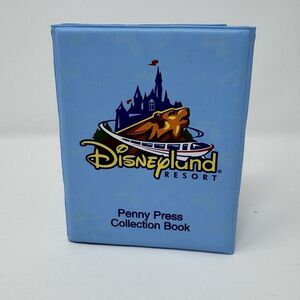 VTG Disneyland California Adventure Press Penny Collection Book Holds 42 Pennies